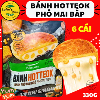 [Hỏa tốc HCM] Bánh Nếp Hotteok Phô Mai Mozzarella Kitkool Pulmuone Kiểu Hàn Quốc An Phát Phát Ly House LyAn'House