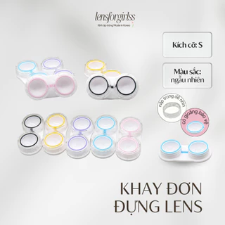 Khay đơn đựng lens nhiều mầu xinh xắn