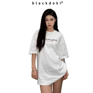 Áo thun overisze BLACKDOKI Project , áo phông basic hiện đại cá tính chất cotton dày dặn oversize