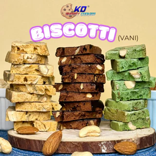 Bánh biscotti, bánh ăn kiêng KD Shop hỗ trợ giảm cân vị vani 300g