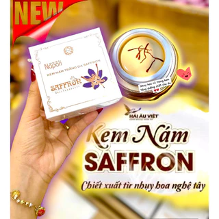 <HÀNG CÔNG TY> Kem Nám Tàn Nhang Saffron Hải Âu Việt Ngừa Nám, Mờ Thâm, Dưỡng Trắng Da, Chiết Xuất Từ Thiên Nhiên