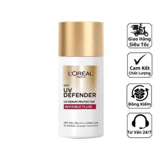 Kem Chống Nắng L'Oreal Paris UV Defender Serum x20 SPF 50+ PA++++ 50ml