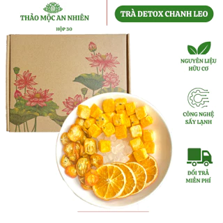 Trà detox chanh dây Triệu Lộ Tư ( Hộp 10/30 Gói) thanh nhiệt, mát gan, giải nhiệt cơ thể