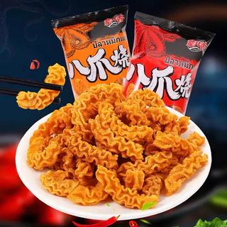 Bim bim bạch tuộc, snack râu bạch tuộc nướng giòn, đồ ăn vặt nội địa TQ (gói 40g)