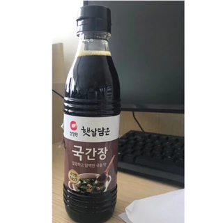 Xì Dầu Hàn Quốc Chung Jung One 500Ml