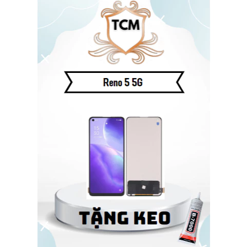 Màn Hình OPPO Reno 5 5G / Reno 5K / Reno 6 5G - Màn Hình Nguyên Bộ Loại Tốt Nhất, Màu Đen