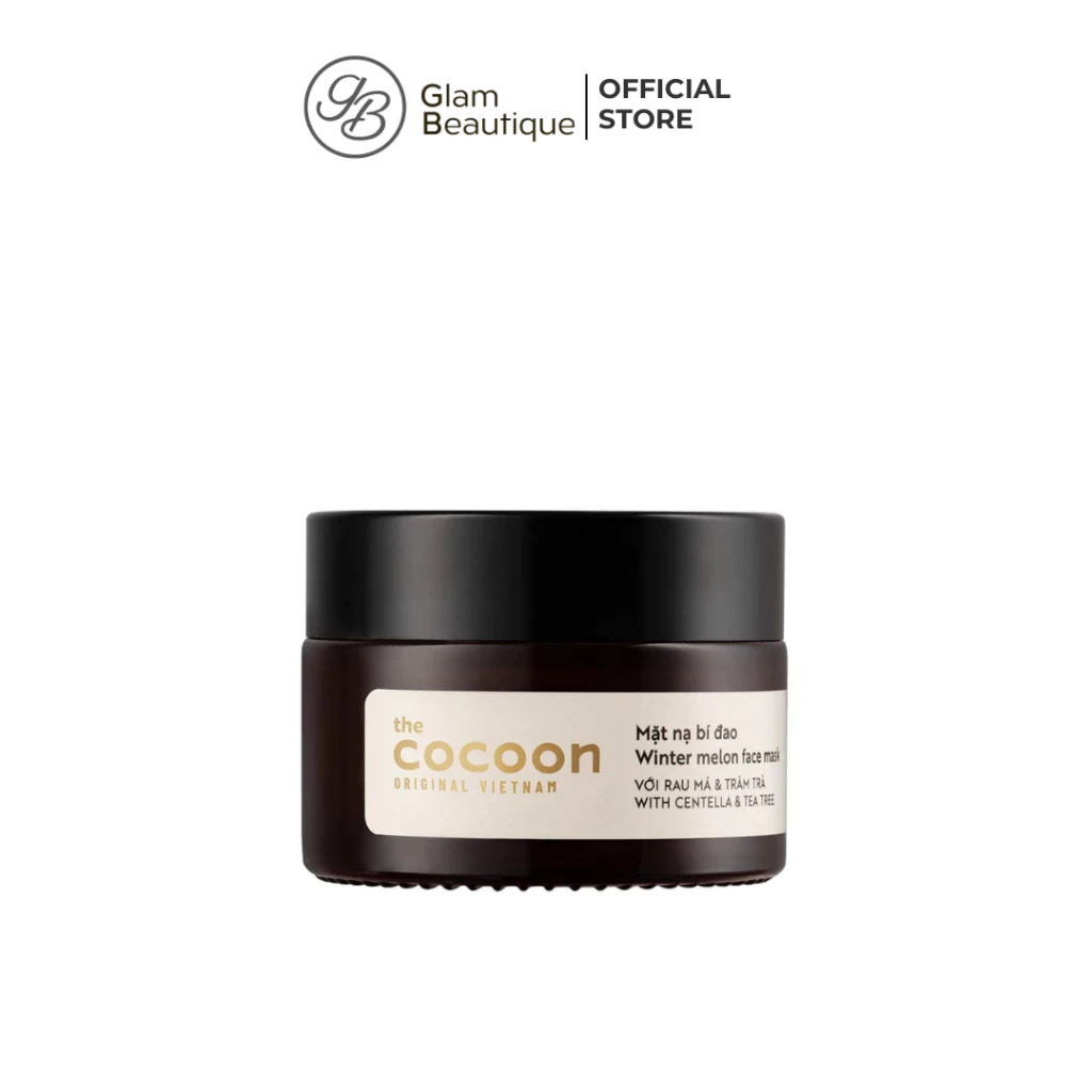 Mặt Nạ Bí Đao Giảm Dầu Mụn Cocoon 30g Glam Beautique