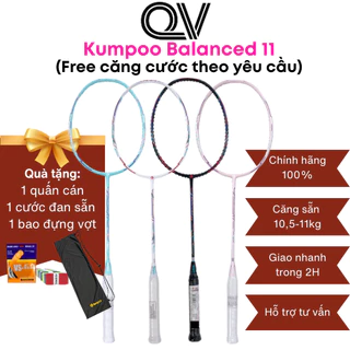 Vợt cầu lông Kumpoo balanced 11 chính hãng Quốc Việt Badminton công thủ tốt, màu sắc trẻ trung