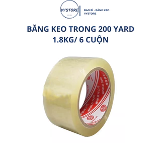 Băng keo, băng keo trong 200 yard (1 cuộn) - VYSTORE