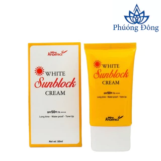 Kem chống nắng dưỡng trắng Da Mira Aroma - White SunBlock Cream 50ml