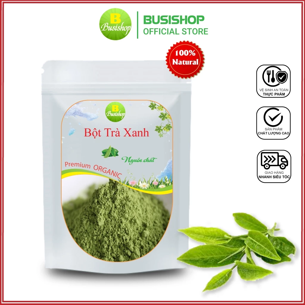 Bột trà xanh nguyên chất 100g