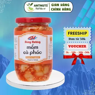 Mắm Cà Pháo siêu giòn Sông Hương Foods Hũ 390g- Đặc sản xứ Huế