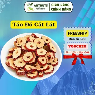 ✅[HÀNG LOẠI 1] Táo Đỏ Tân Cương Cắt Lát Sấy Khô 100gr - Pha trà tốt cho sức khỏe