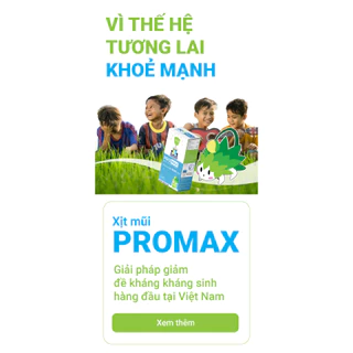 Dung dịch Xịt mũi PROMAX nhím xanh- Hỗ trợ cảm cúm, sổ mũi, xoang, ngăn ngừa Virus xâm nhập(Lọ 30ml)