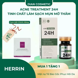 ✔️ CHÍNH HÃNG HERRIN  Tinh chất Mụn 24h - Acne Treatment tặng 01 mặt nạ tế bào gốc