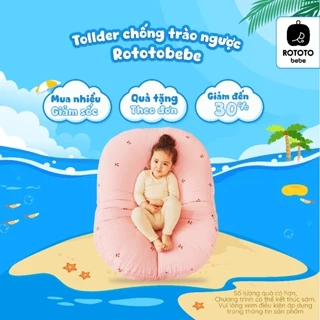 Gối chống trào ngược Toddler Rototo Bebe cho bé 5 tháng - 5 tuổi ALADDINVINA