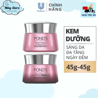 Bộ Đôi Kem Dưỡng Da Ngày Và Đêm Pond’s White Beauty Trắng Hồng Dạng Rỡ