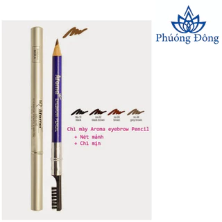 Chì Vẽ Mày AROMA Eyebrow Pencil Chính hãng