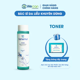 Toner Nước Hoa Hồng Sahemul Cho Da Dầu Mụn giúp Cấp Ẩm, Kiềm Dầu, Cân Bằng Da 150ml