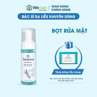 Sữa Rửa Mặt Da Dầu Mụn Tạo Bọt Làm Sạch Sâu, Dịu Nhẹ, Ngừa Mụn Sahemul 150ml