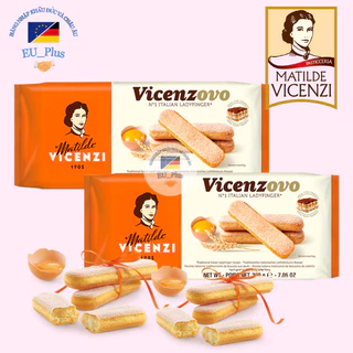 Bánh qui xốp Lady fingers Vicenzovo 200g (Ý) - Ý giá hạt dẻ, thơm ngon - Mẫu mới