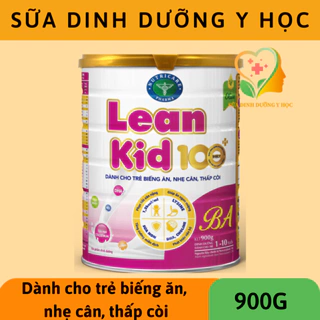 Sữa Lean Kid 100+ BA (1-10 tuổi)- Dành cho trẻ Biếng Ăn -900g