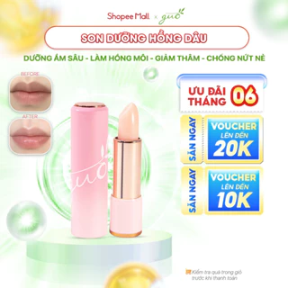 [Dưỡng môi căng hồng] Son dưỡng hồng dâu GUO - Rose Touch lip Balm 5gr