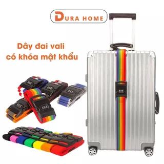 Dây Đai Vali Có Khóa Số Chống Trộm Và Thất Lạc Hành Lý Khi Du Lịch DURAHOME