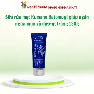 Sữa Rửa Mặt Hatomugi Ý Dĩ Ngừa Mụn, Làm Sáng DaThe Medicated Facial Foam 130g Sản Phẩm Chính Hãng