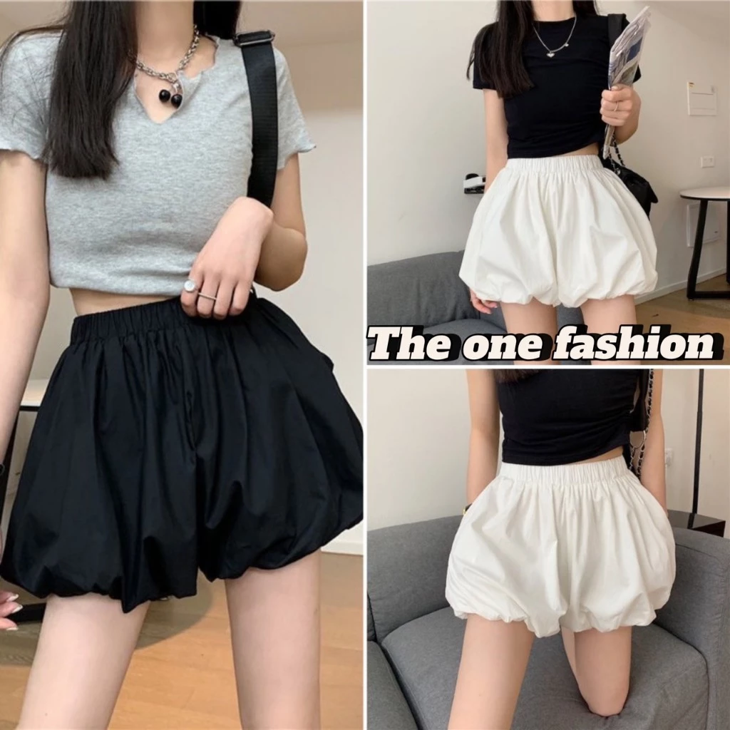 Quần short nữ quần đùi bí ngô cạp cao lưng thun có 2 lớp chất gió siêu mềm mát hàng đẹp ma269