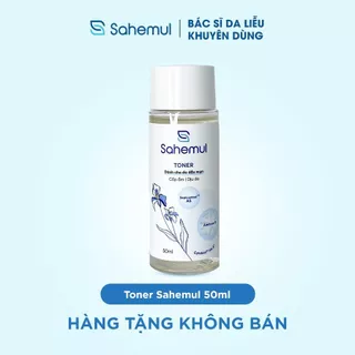 Quà tặng Toner Cho Da Dầu Mụn Sahemul Cấp Ẩm Làm Dịu Da 50ml