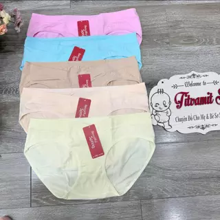 Quần lót bầu cotton cạp chéo Spring cho mẹ bầu và sau sinh