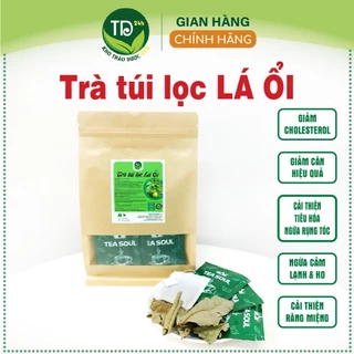 [30 gói] Trà lá ổi túi lọc, giảm cân, giảm cholesterol, trợ tiêu hóa, cảm lạnh & ho, cải thiện sức khỏe răng miệng