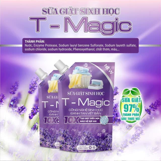 Nước Giặt Sinh Học T-Magic Lưu Hương Đậm Đặc (3,2 kg /1 túi)