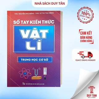 Sách - Sổ tay kiến thức vật lí trung học cơ sở - Minh Long Book