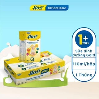 Thùng 48 hộp sữa dùng dưỡng pha sẵn Hoff (48 hộp x 110ml)