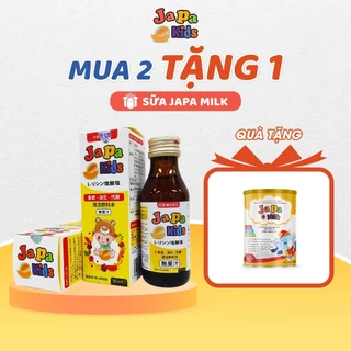 Combo 2 Chai Siro Ăn Ngon Japa Kids Tặng 1 Japa Milk Nhập Khẩu Nhật Bản  100ml