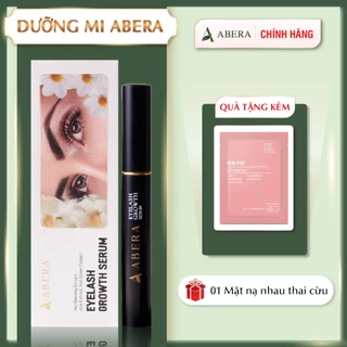 Serum Dưỡng Mi Abera 5ml - Hỗ Trợ Cải Thiện Dài Lông Mi - Tặng Kèm 01 Mặt Nạ Nhau Thai Cừu Dưỡng Da