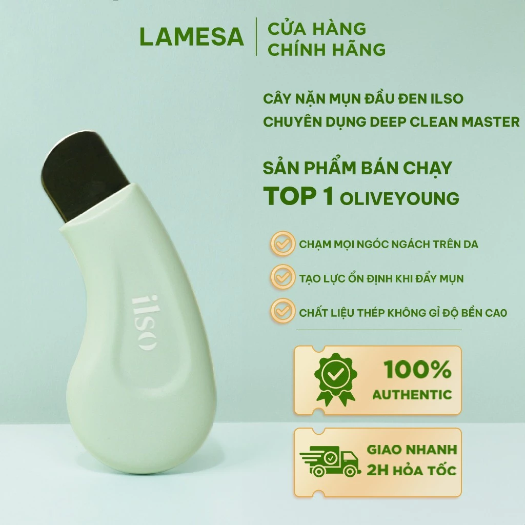 Cây Nặn Mụn Đầu Đen ilso chuyên dụng Deep Clean Master giúp đẩy & lấy mụn đầu đen dễ dàng - LM157