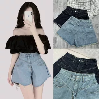 Quần Short JEAN đùi bigsize nữ, Chất Demi Thời Trang Năng Động Cá Tính Thanh Lịch Dễ Phối Đơn Giản J5