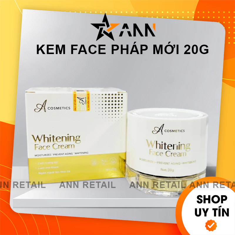 [Chính Hãng] Kem Face Pháp A Cosmetic Mỹ Phẩm Phương Anh Boss Đặng Phương Anh Phiên Bản Mới 2024