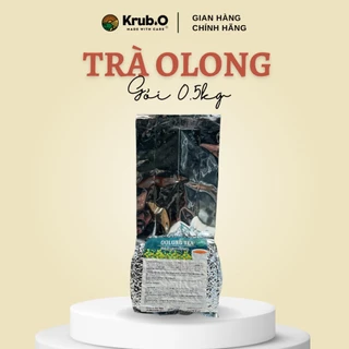 Trà Ô Long Krub.O chuyên dùng pha trà chanh trà quất nguồn nông sản Việt túi 0.5 kg