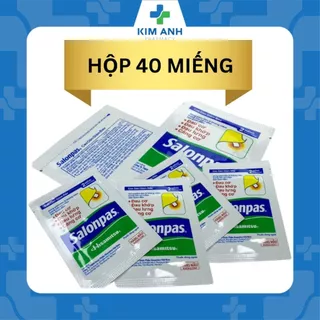 Hộp Salonpas (40 miếng) - Nhà thuốc Kim Anh