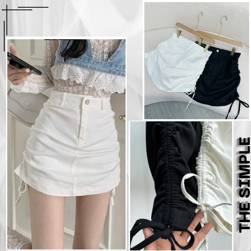 Chân Váy The Simple Bigsize Nữ Kaki Ngắn Dày Dặn Mềm Mịn Dáng Ôm Lưng Cao Tôn Dáng Nhiều Màu Trẻ Trung Xinh Xắn CVKAKI
