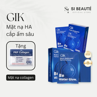 [Mua 5 Tặng 1] Mặt nạ dưỡng ẩm GIK thành phần Axit Hyalorinic bổ sung nước dưỡng ẩm sâu làm dịu da