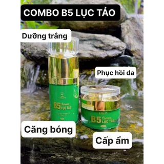 combo Kem Face+Serum Dưỡng Da B5 Lục tảo YSKiN