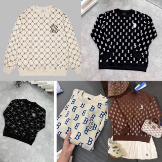 (ảnh thật hàng chuẩn) Áo sweater tay dài m lb monogram chuẩn 1:1 có quần jogger bán kèm