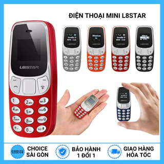 Điện thoại rẻ cho học sinh, điện thoại mini L8star siêu nhỏ, 2 sim 2 sóng, đổi giọng nói, bluetooth