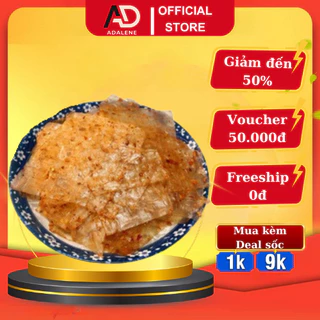 Bánh Tráng Xì Ke Muối Nhuyễn Trộn Tỏi - Bịch 50Gr