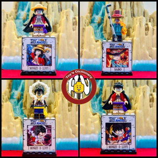 [ Có Sẵn ] One Piece Đồ chơi Lắp ráp Nhân vật Luffy Sabo Mới Mô hình Sanji Tony DY605-DY634